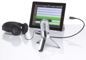 Samson Meteor Mic USB Studio/Podcast Mikrofon silber - 6